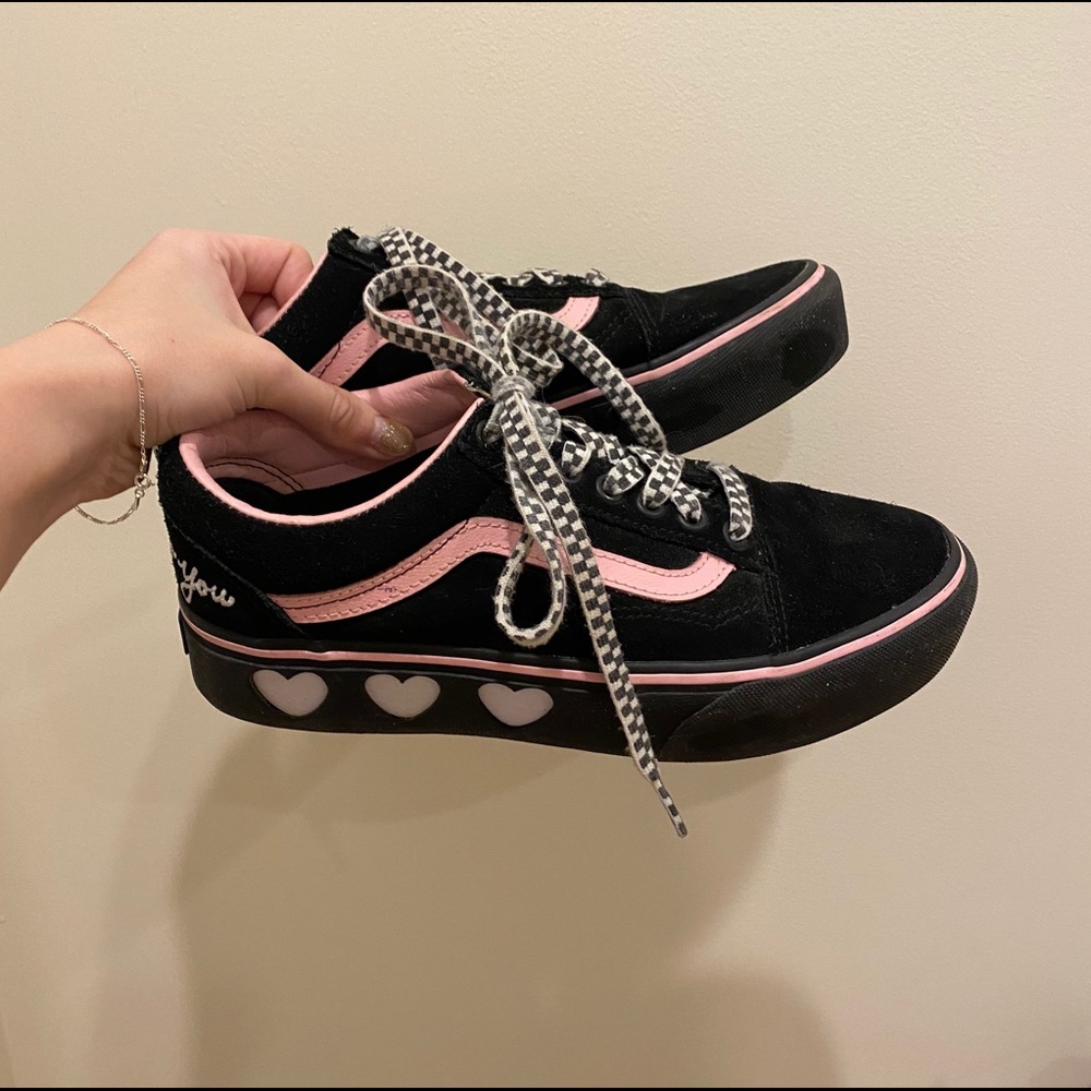 Vans x Lazy Oaf heart sneakers